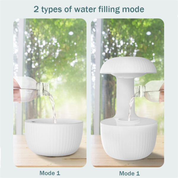 Anti-gravity Air Humidifier Mute Countercurrent Humidifier Levitating Water Drops Cool Mist Maker Fogger Relieve Fatigue - Image 9