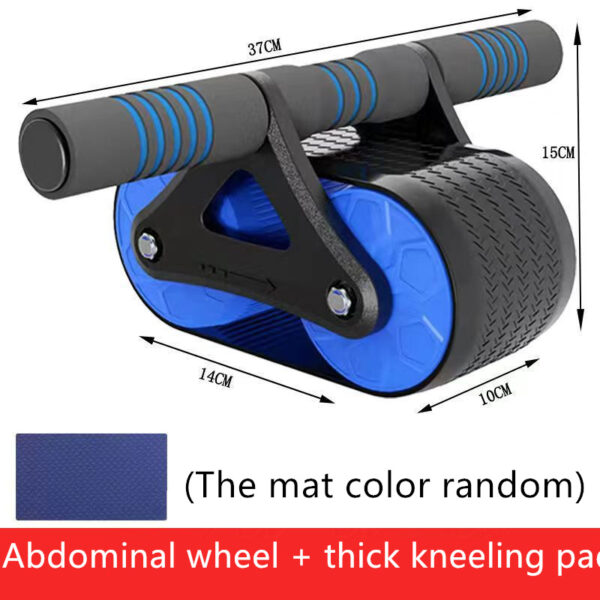 Double Wheel Abdominal Exerciser Women Men Automatic Rebound Ab Wheel Roller Waist Trainer Gym Sports Home Exercise 8 - Image 9